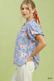 Garden Grace Floral Top