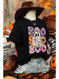 Stacked Boo, Hippie Ghost Graphic Tee