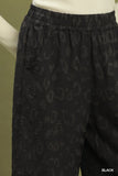 Wild Texture Wide Leg Pants