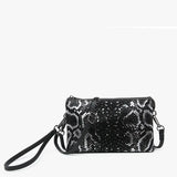 Riley Three Compartment Crossbody/Wristlet - Many Colors
