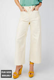 Ankle Skimmer Wide Leg Pants