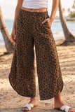 Tulip Hem Wide Leg Pants