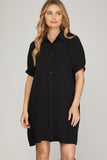 Everyday Chic Shirt Dress