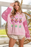 Tinsley Nutcracker Sparkle Sleeve Sweatshirt