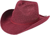 CC Sequin Cowboy Sun Hat- Multiple Colors