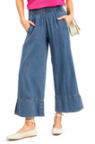 Harbor Breeze Chambray Pants- Lt Denim