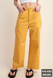Ankle Skimmer Wide Leg Pants