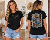 Dolly Darling Graphic Tee- Black