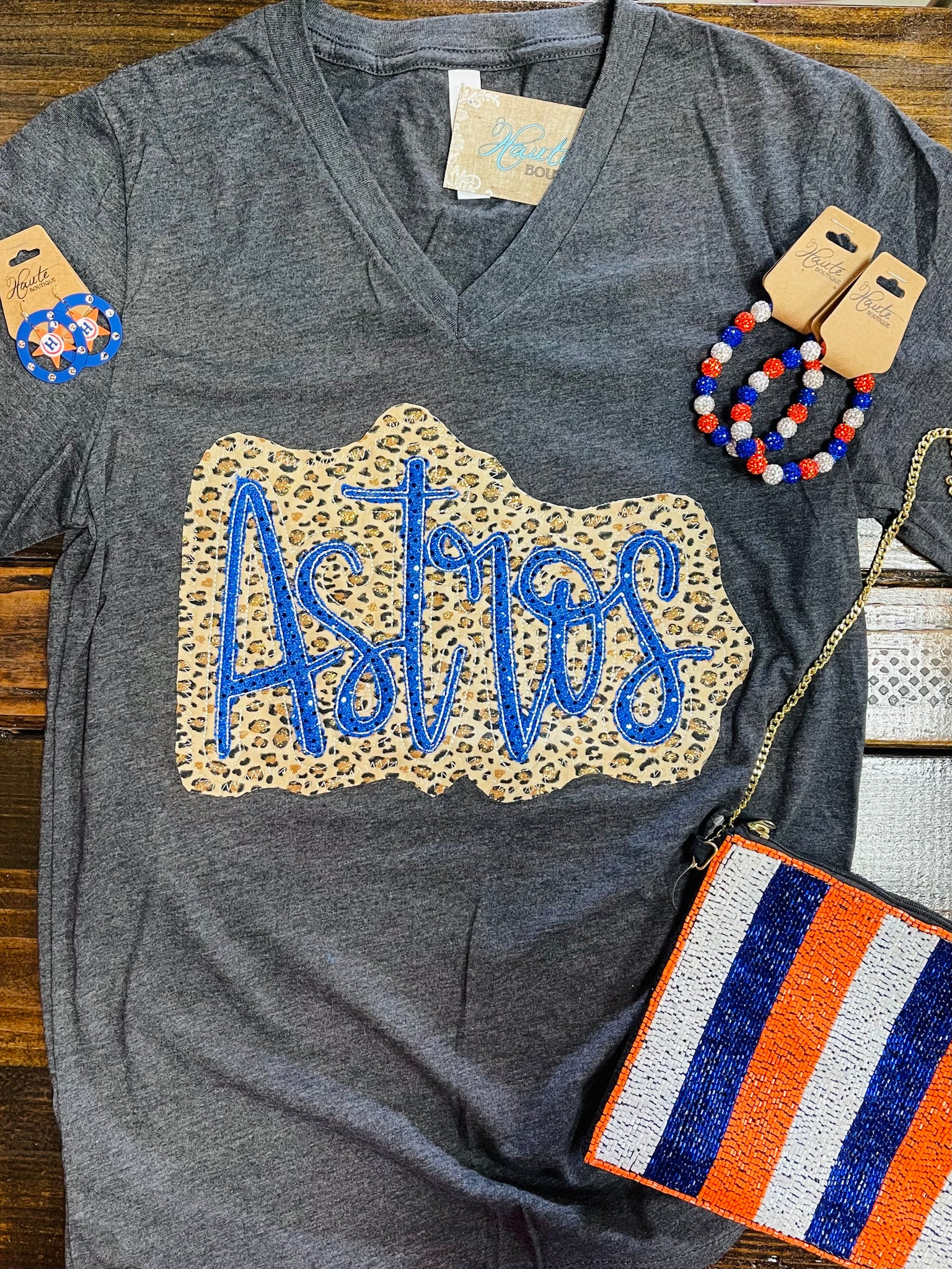 Embroidered Shirt Astros Orbit Shirt Houston Astros Navy Double