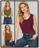 Tessa Cozy-Knit Sweater Tank