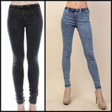 Rhinestone Embellished Jeggings