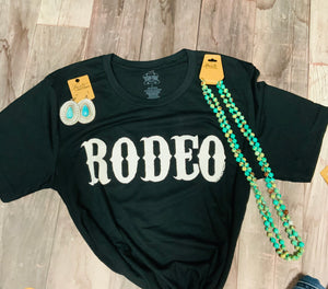 Rodeo Graphic Tee - Crew Black