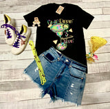 Chip Dippin & Margarita Sippin - Graphic Tee - Black