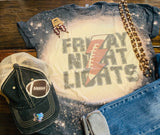 Friday Night Lights Graphic Tee - Bleached Charcoal