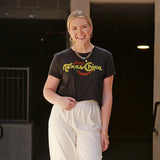 Spicy Texas Chica Graphic Tee - Heather Black