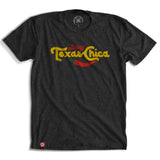 Spicy Texas Chica Graphic Tee - Heather Black