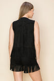 High Noon Studded Fringe Vest