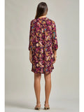 Scarlett Signature A-Line Dress with Mandarin Collar