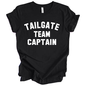 Tailgate Team Captain Graphic Tee - Black