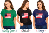 Stars & Stripes Open Knit Sweater