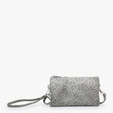 Riley Three Compartment Crossbody/Wristlet - Many Colors