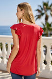 Breezy Days Flutter Sleeve Top