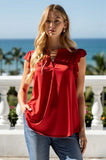 Breezy Days Flutter Sleeve Top
