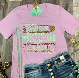 Fearfully & Wonderfully Made Graphic Tee - Lilac