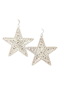 Earrings - Large Bubble Stars