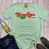 Texas Chica Graphic Tee - Mint