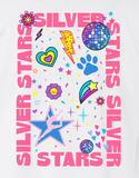 Sweatshirt - Disco Party Siver Stars