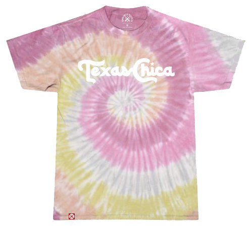 Texas Chica Graphic Tee - Tie-Dye