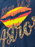 Kiss My Astros Graphic Tee - Navy